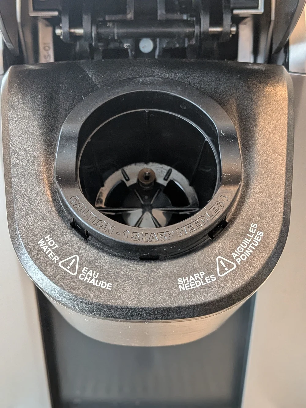 Keurig Single-Serve Coffee Maker in Silver and Black